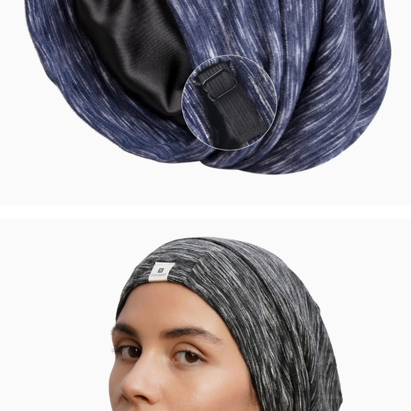 Chemo Cap - Navy - Picture 4 of 6